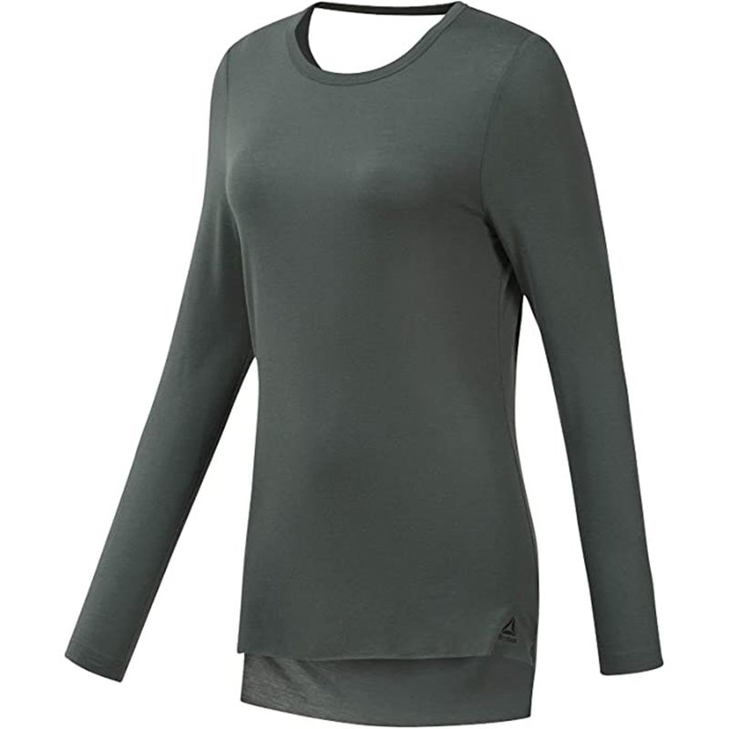 Reebok Womens Solid Basic TShirt Nwt